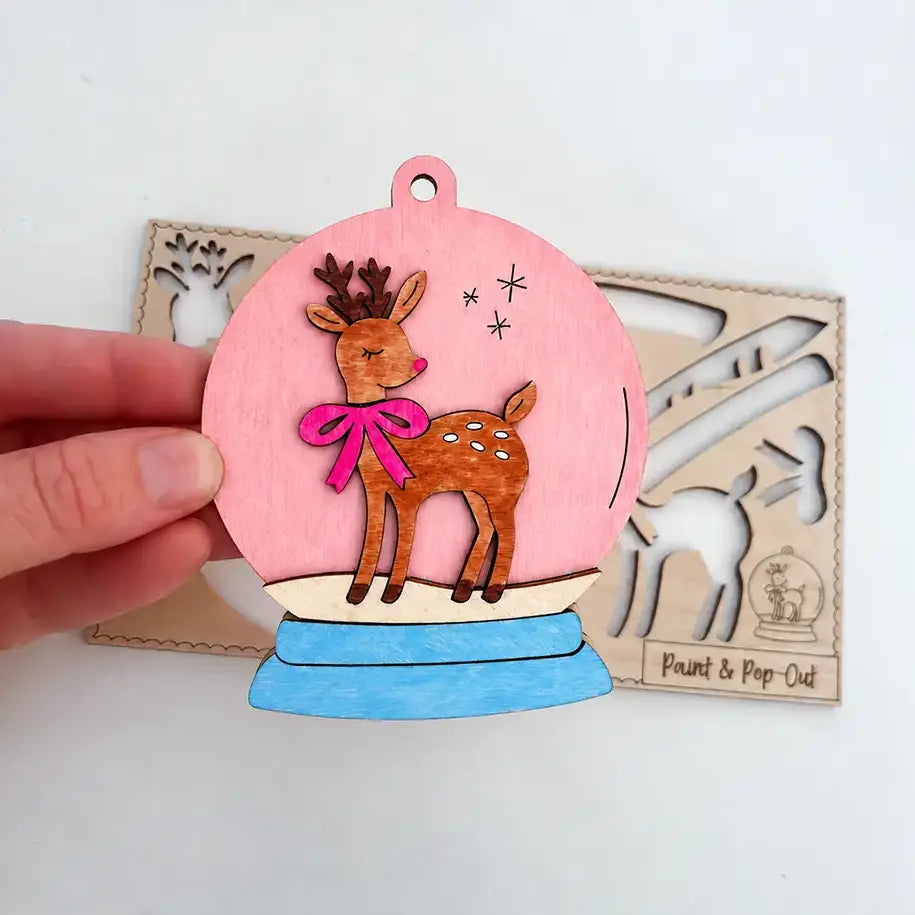 Paint Your Own Decoration - Reindeer