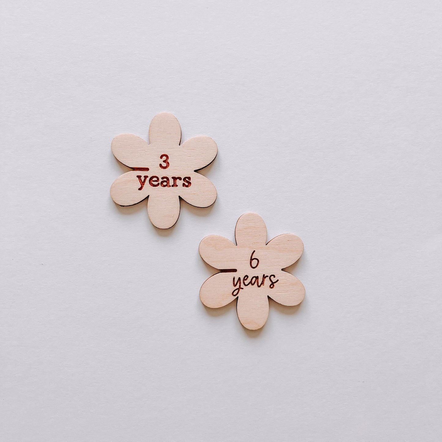 Growth Chart Markers - Flower