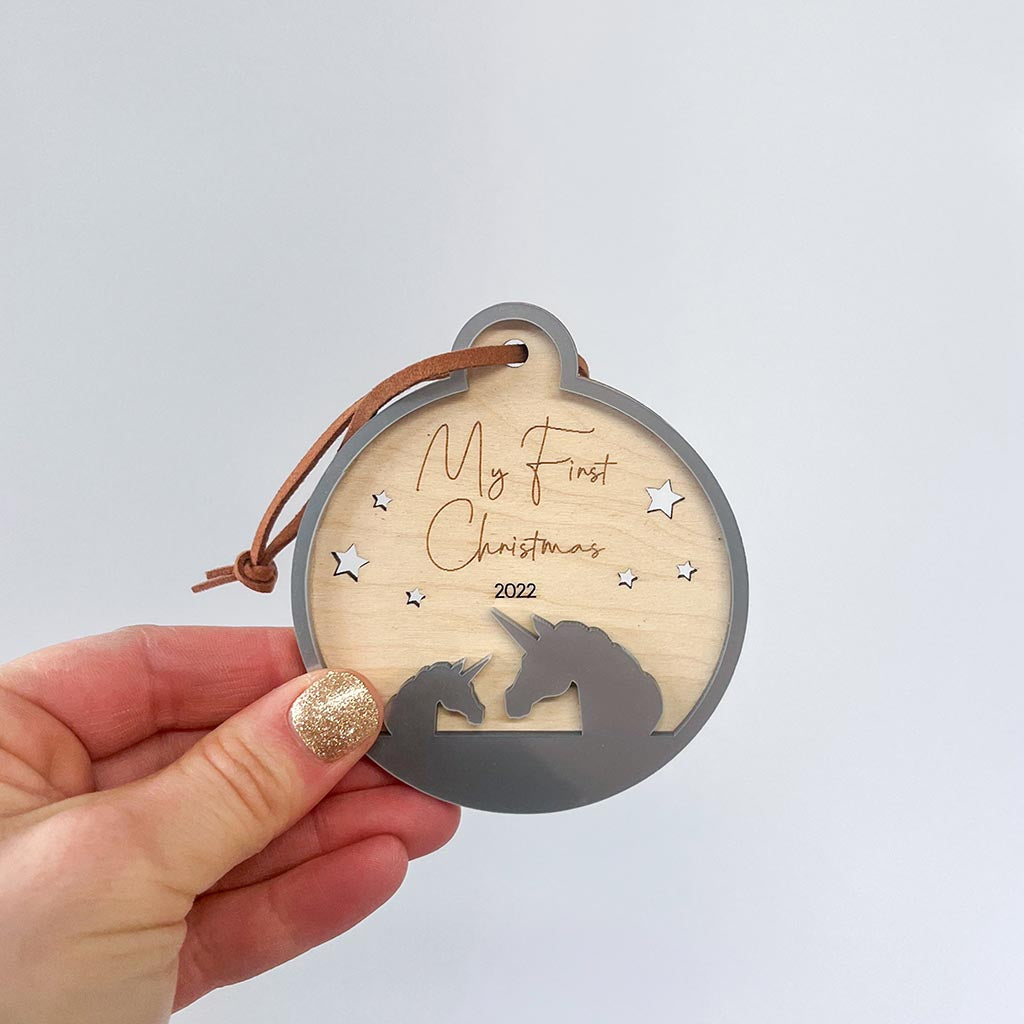 My First Christmas 2022 Bauble