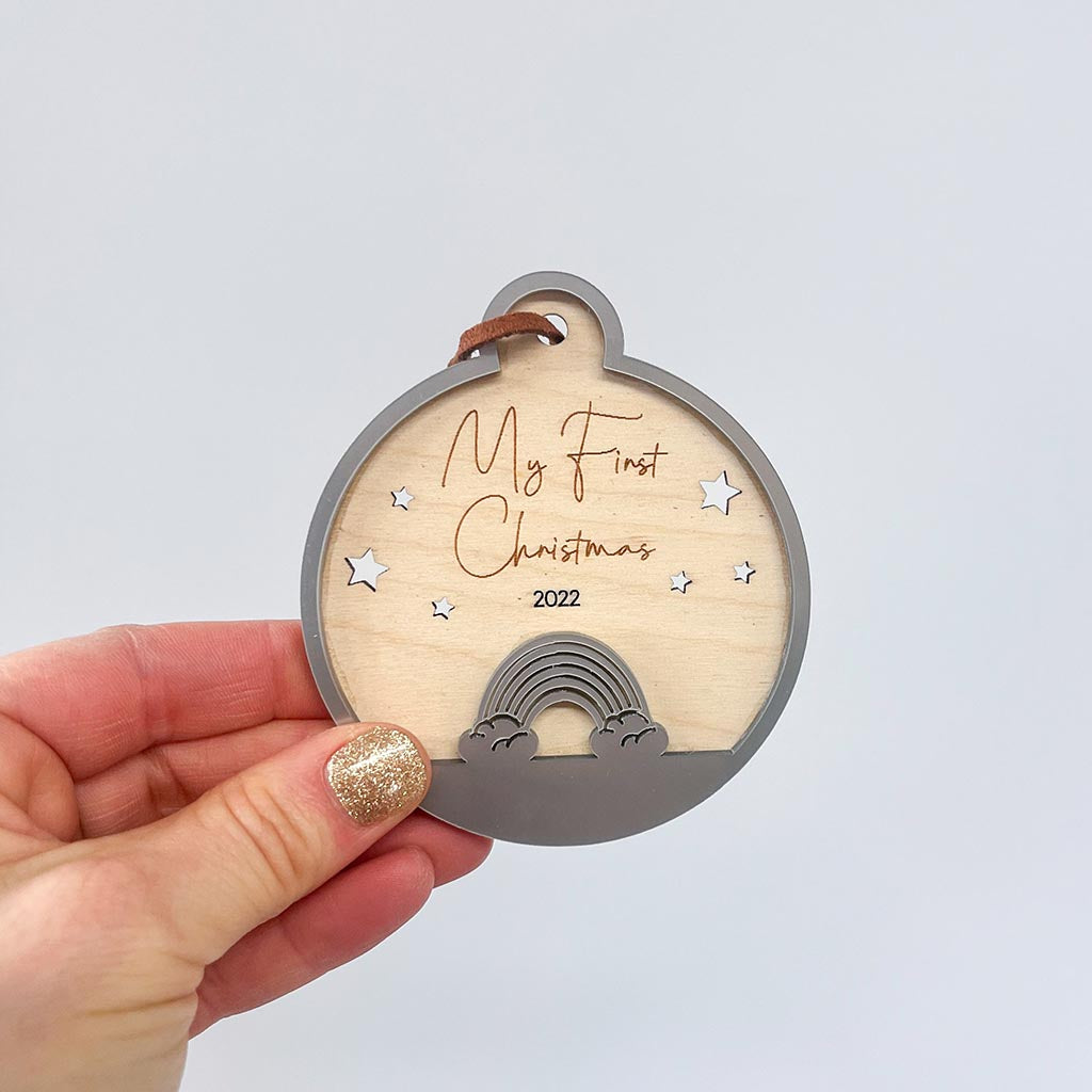 My First Christmas 2022 Bauble