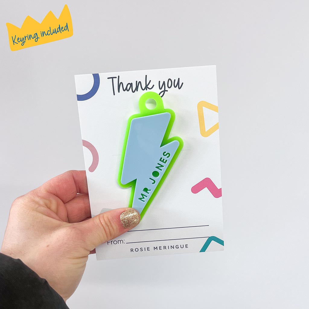 Lightening Keyring - Mr Jones