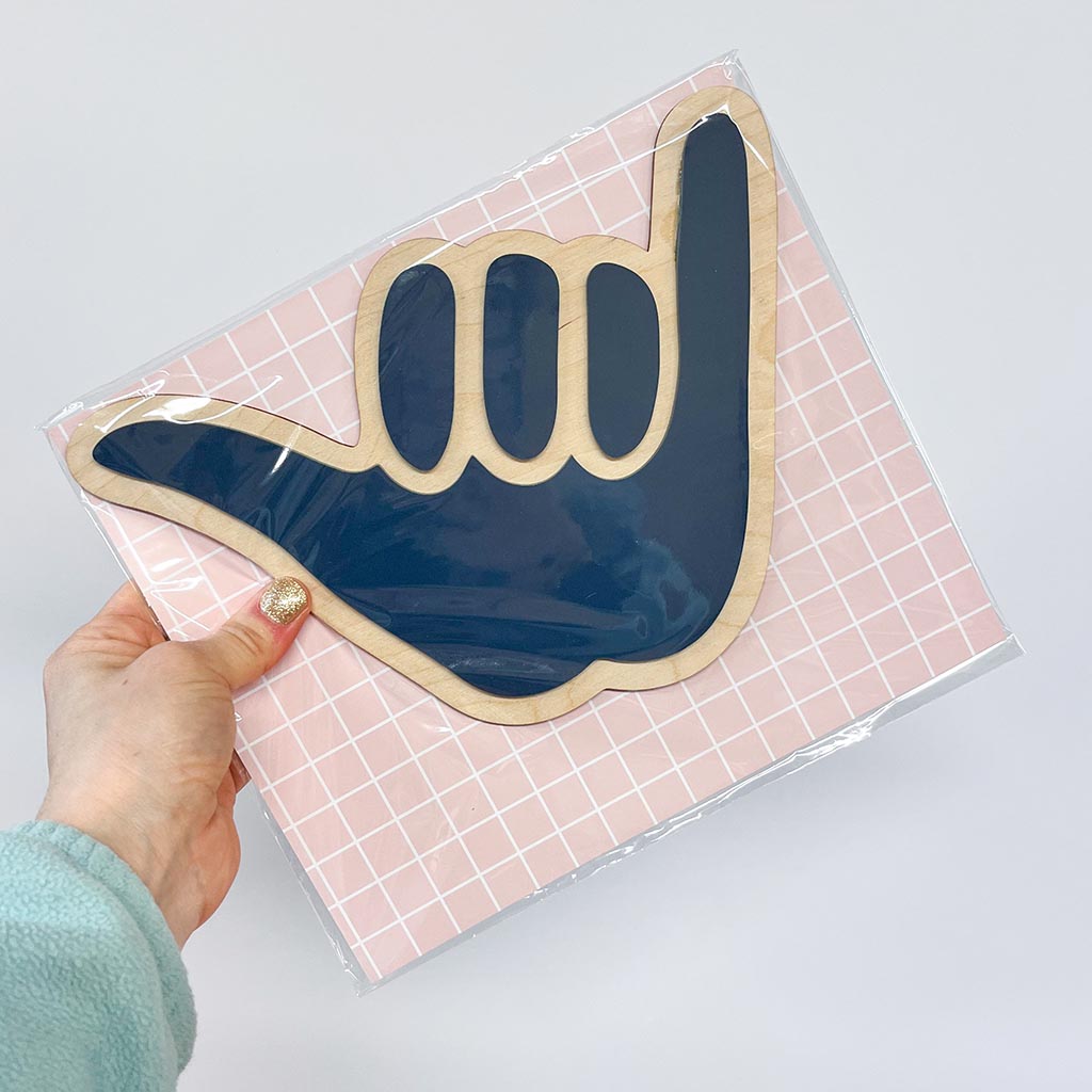 Hang Ten Hand Large Wall Decor