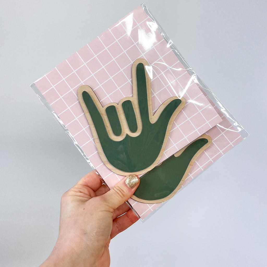 Rock on Hand Wall Decor