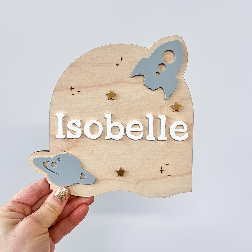 Isobelle Space Name Sign