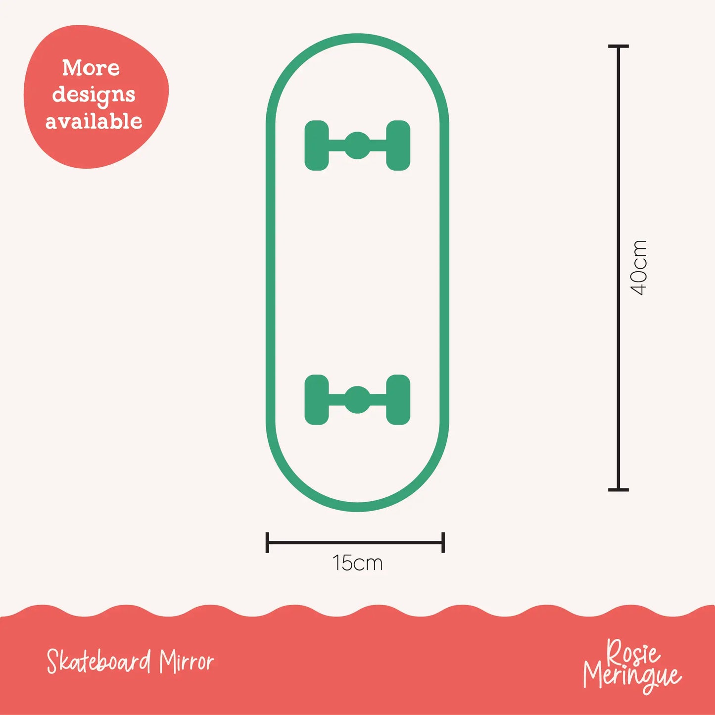 Skateboard Mirror