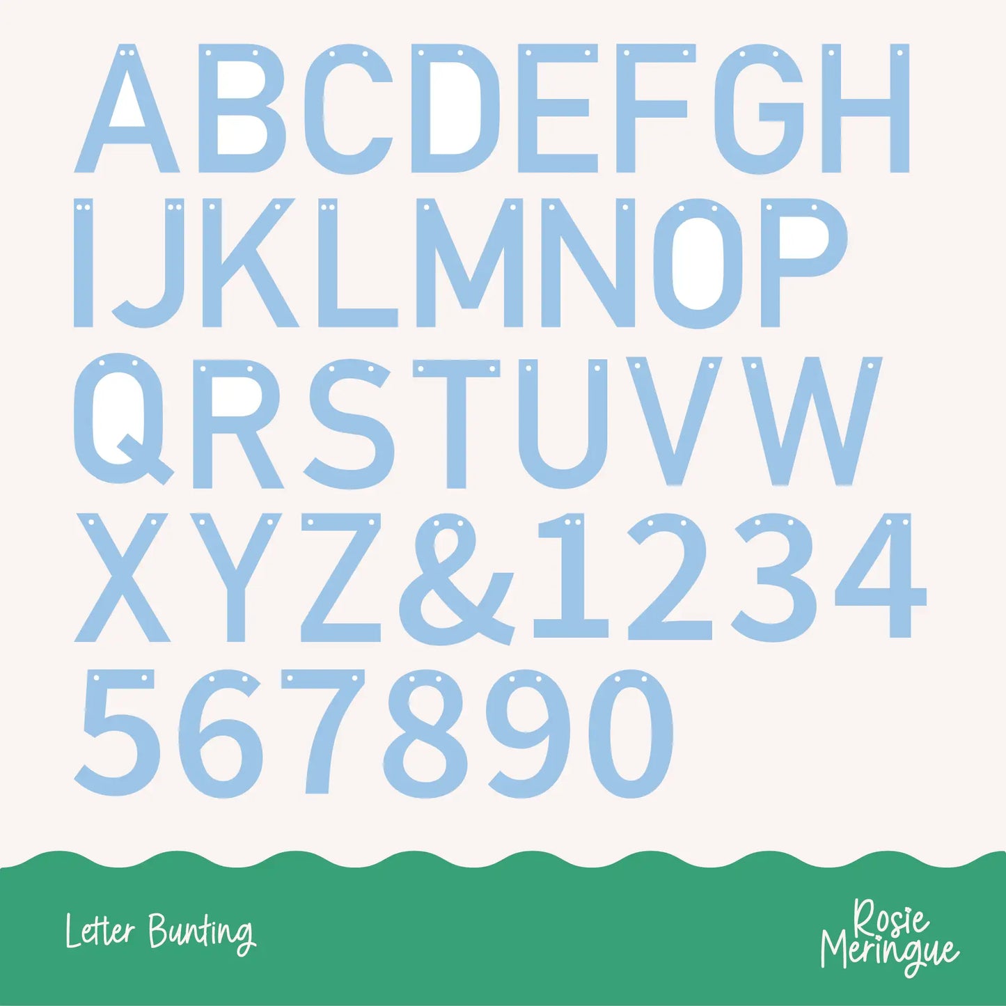 Letter Bunting
