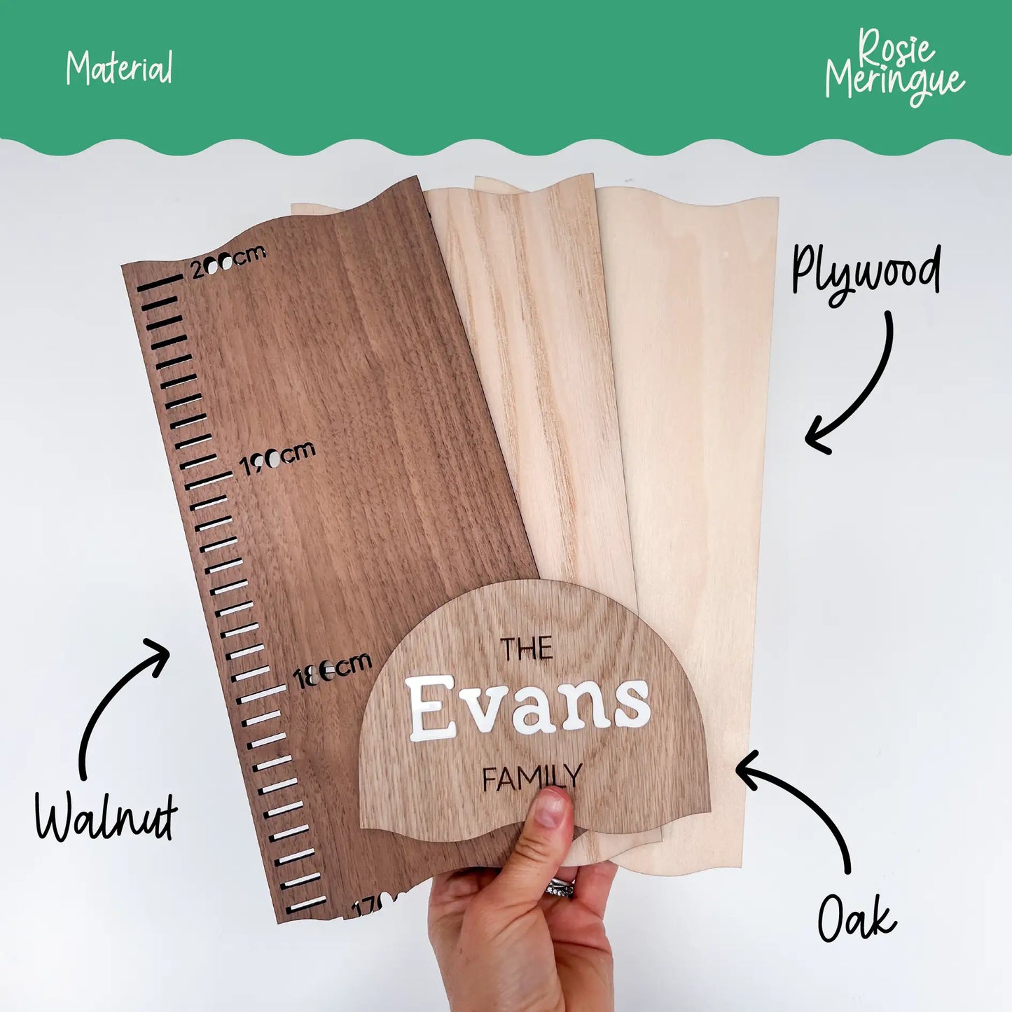 Growth Chart Markers - Plain