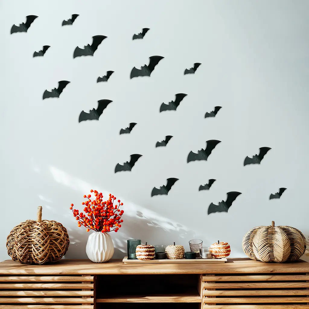 Paper Bat Wall Decorations