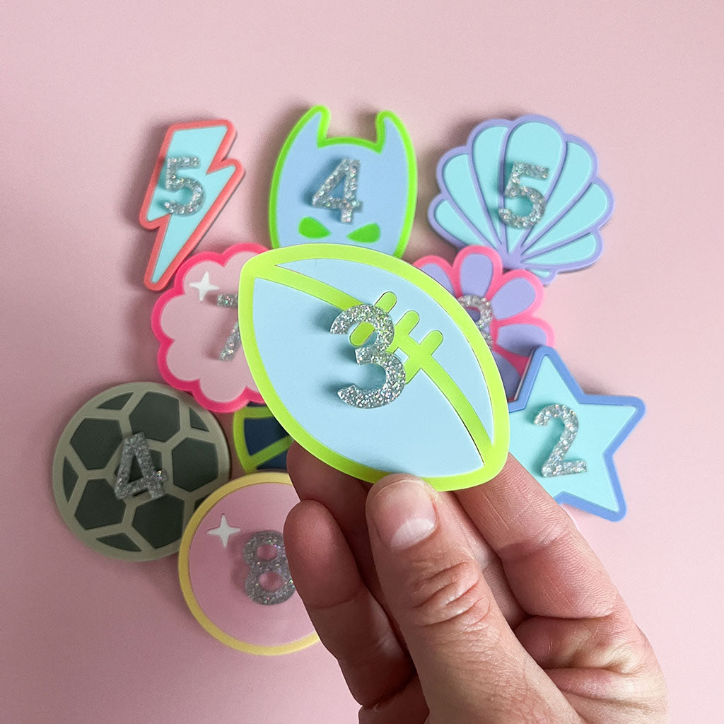 Lucky Dip Birthday Badge