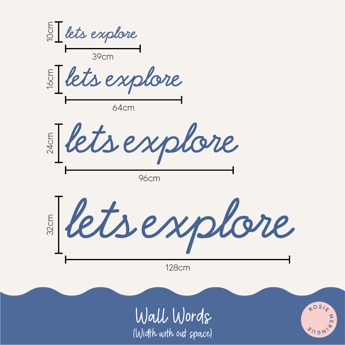 Lets Explore Wall Sign