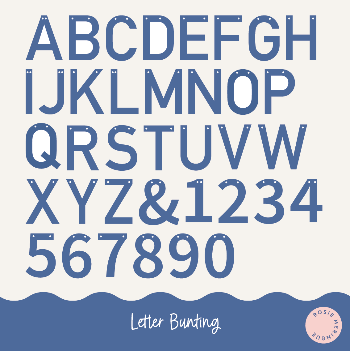 Letter Bunting