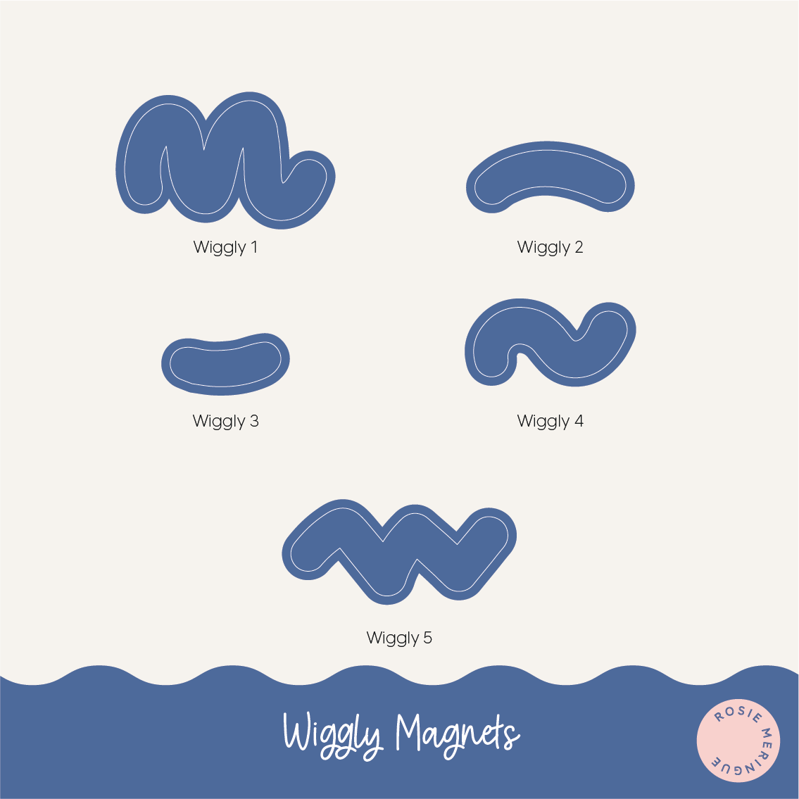 Wiggly Magnetic Locker Decorations