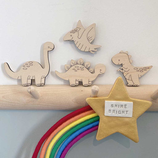 Dinosaur Wall Hooks