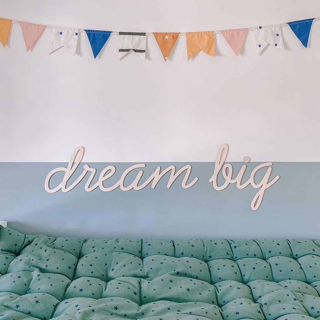 Dream Big Wall Sign