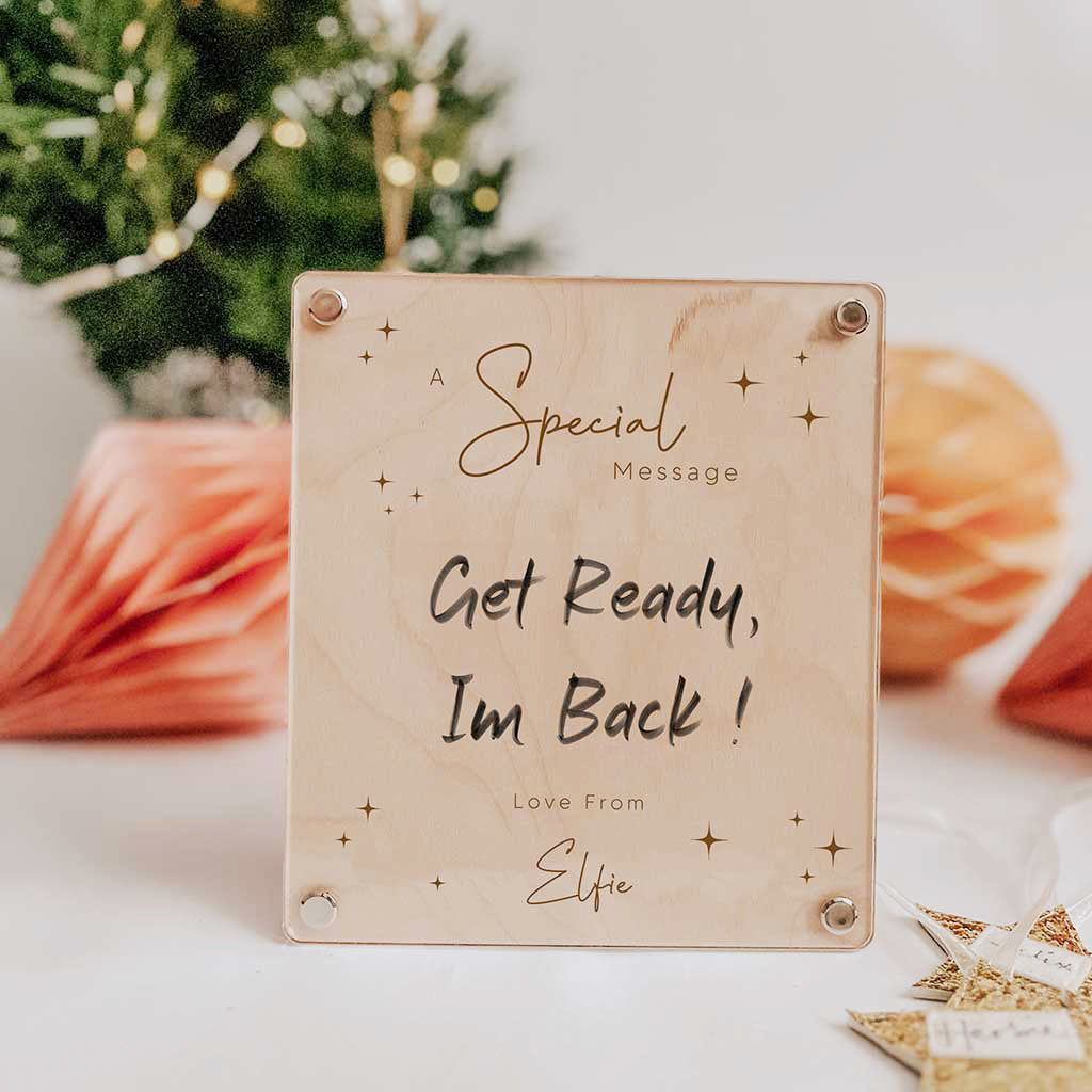 Elf On The Shelf Special Message Board