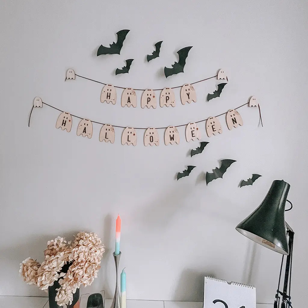 Happy Halloween Garland Large