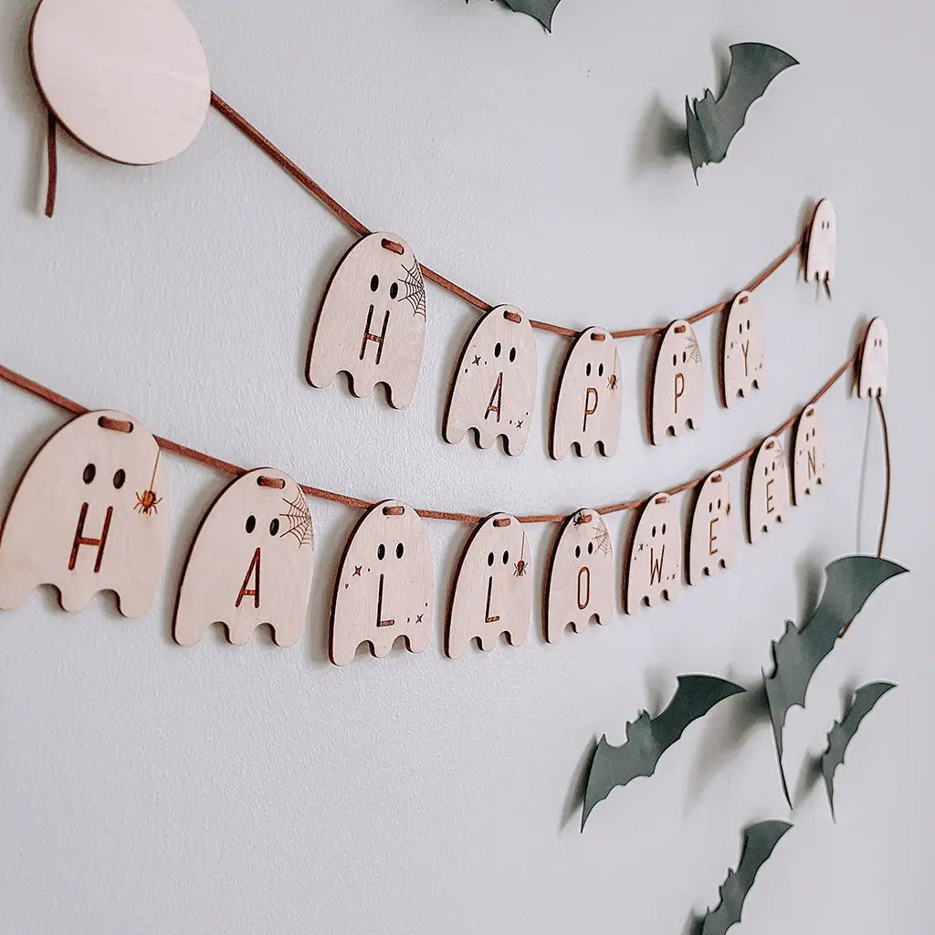 Happy Halloween Garland Small