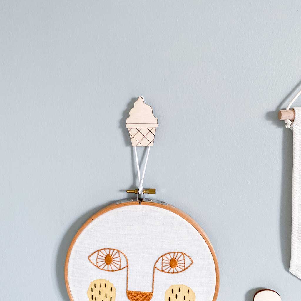 Ice Cream Wall Hooks