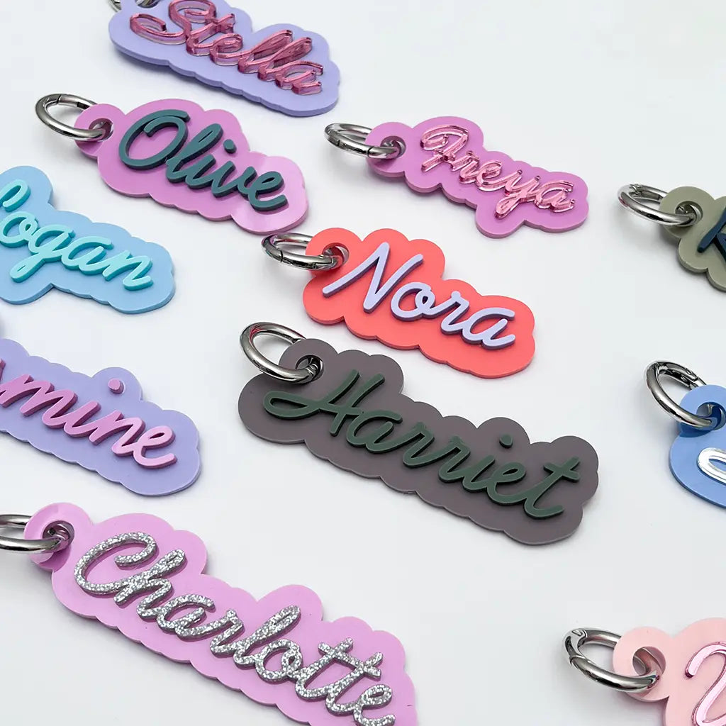 Small Double Layered Keyring