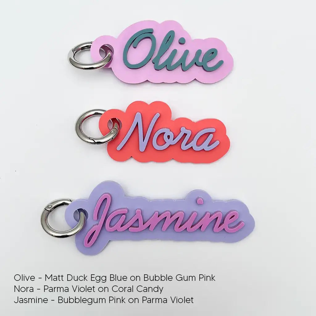 Small Double Layered Keyring