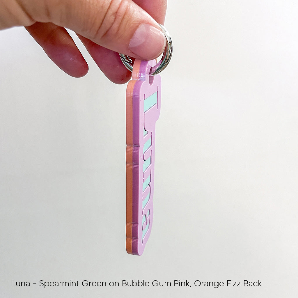 Small Triple Layered Keyring