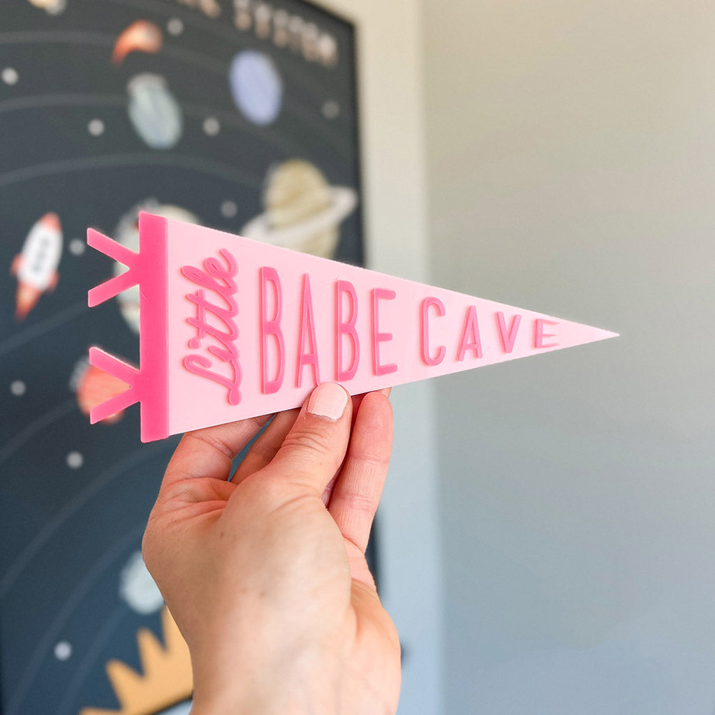 Little Babe Cave Mini Pennant