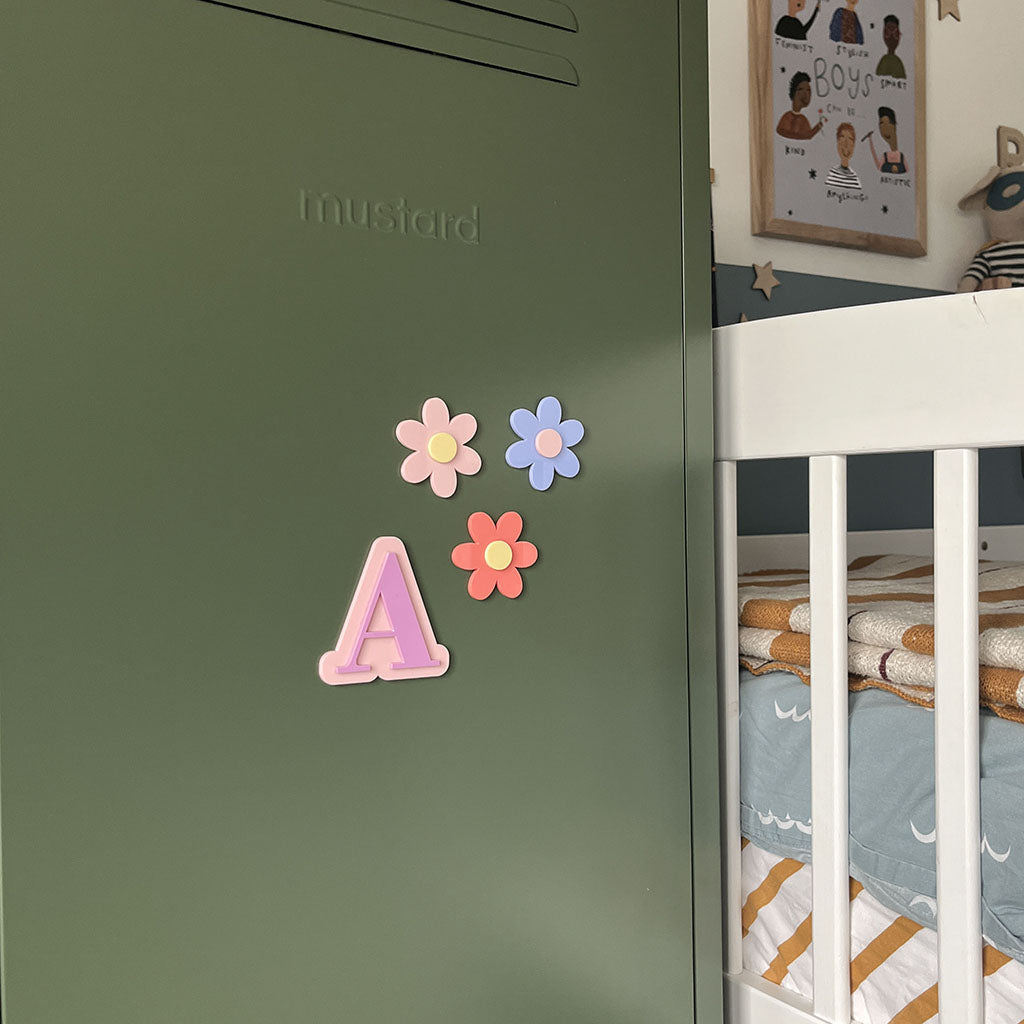 Magnetic Locker Flowers