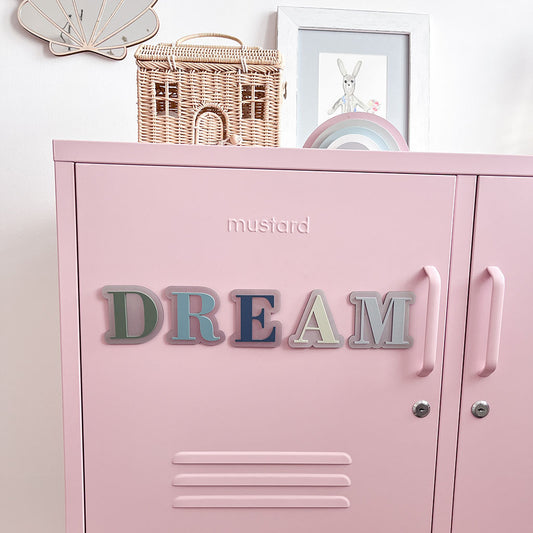 Magnetic Locker Letters Script
