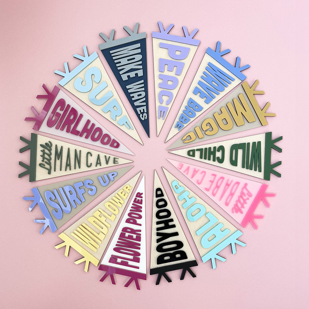 Little Babe Cave Mini Pennant