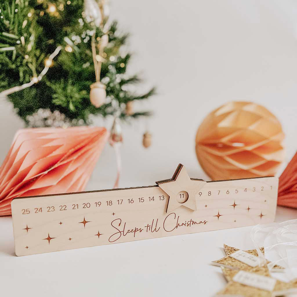 Christmas Countdown Boards Personalised