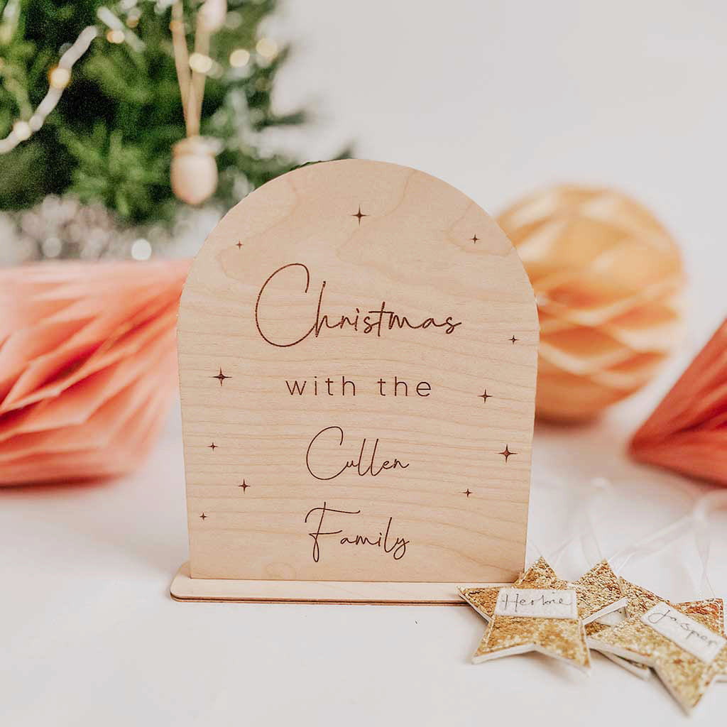 Christmas with the... Plaque