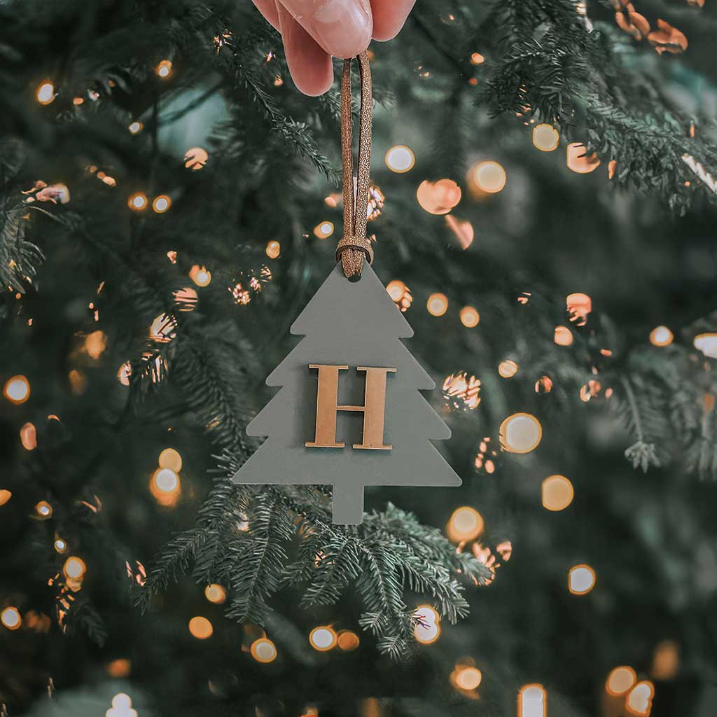 Colourful Initial Bauble