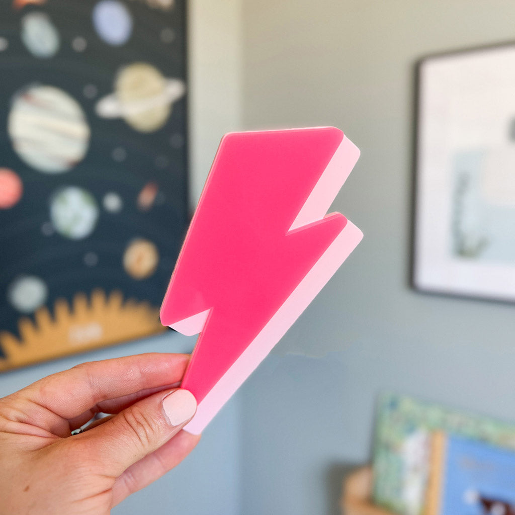 Lightening Bolt Wall Decor