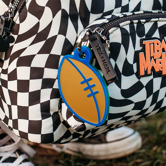 Rugby Ball Personalised Keyring