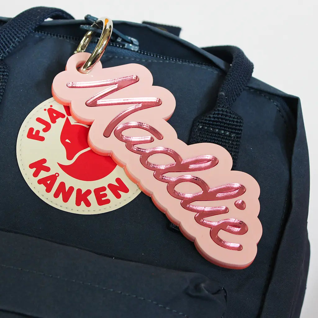 Large 2025 photo keyring