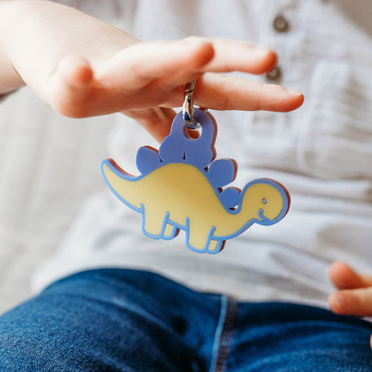 Dinosaur Personalised Keyring
