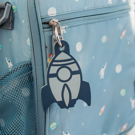 Rocket Personalised Keyring