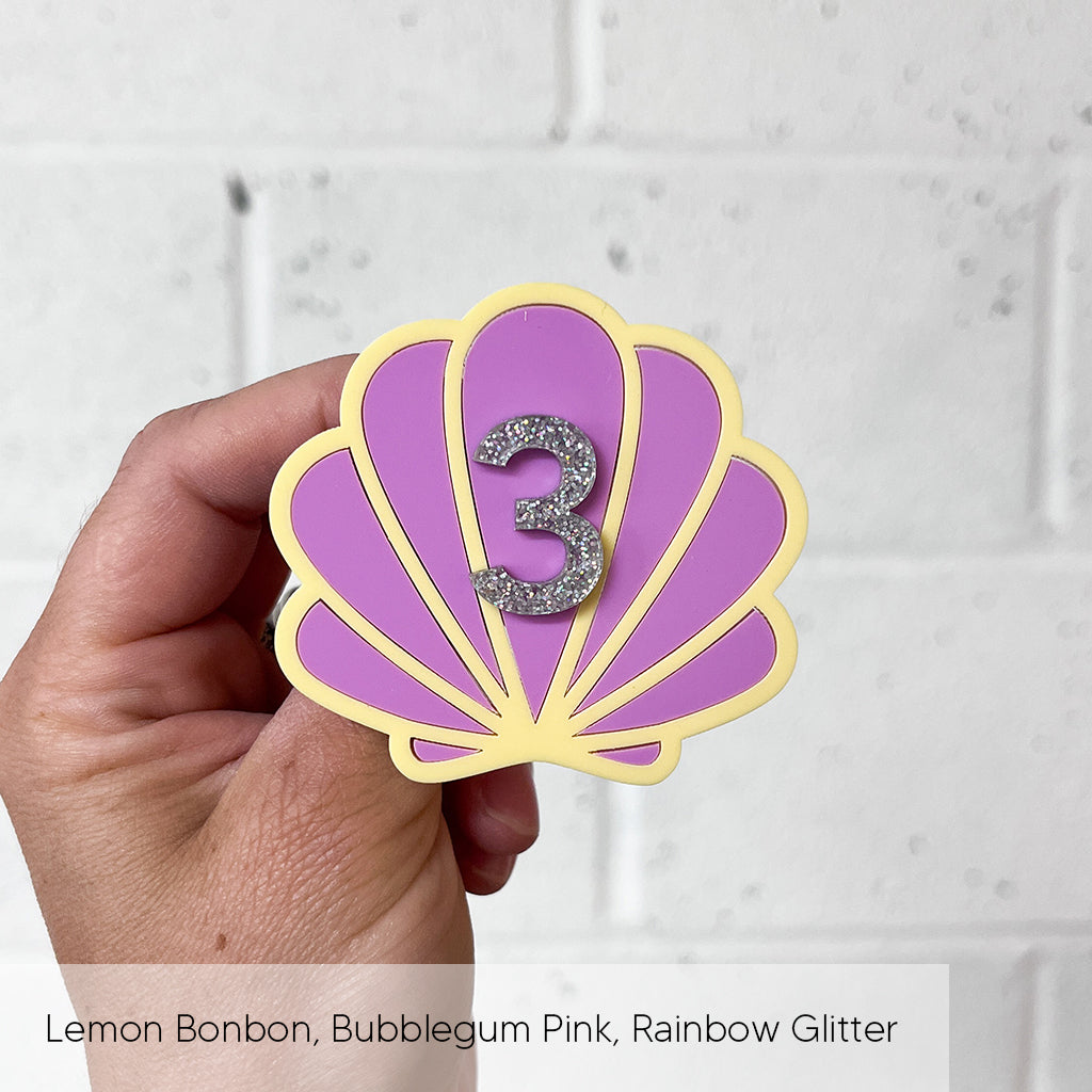 Shell Birthday Badge