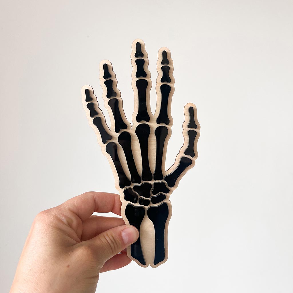 Halloween Skeleton Hand Wall Decoration