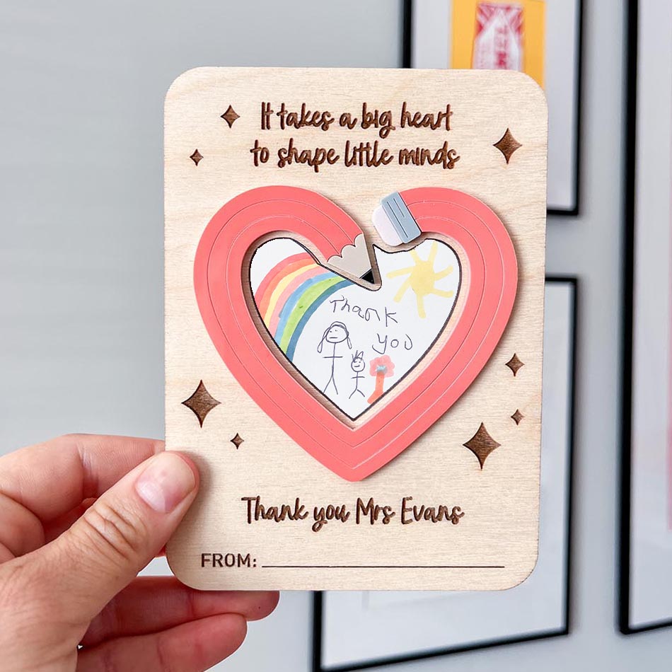 Personalised Teacher Photo/Art Frame
