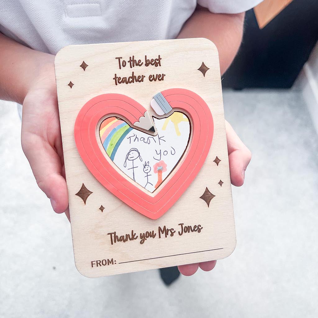 Personalised Teacher Photo/Art Frame