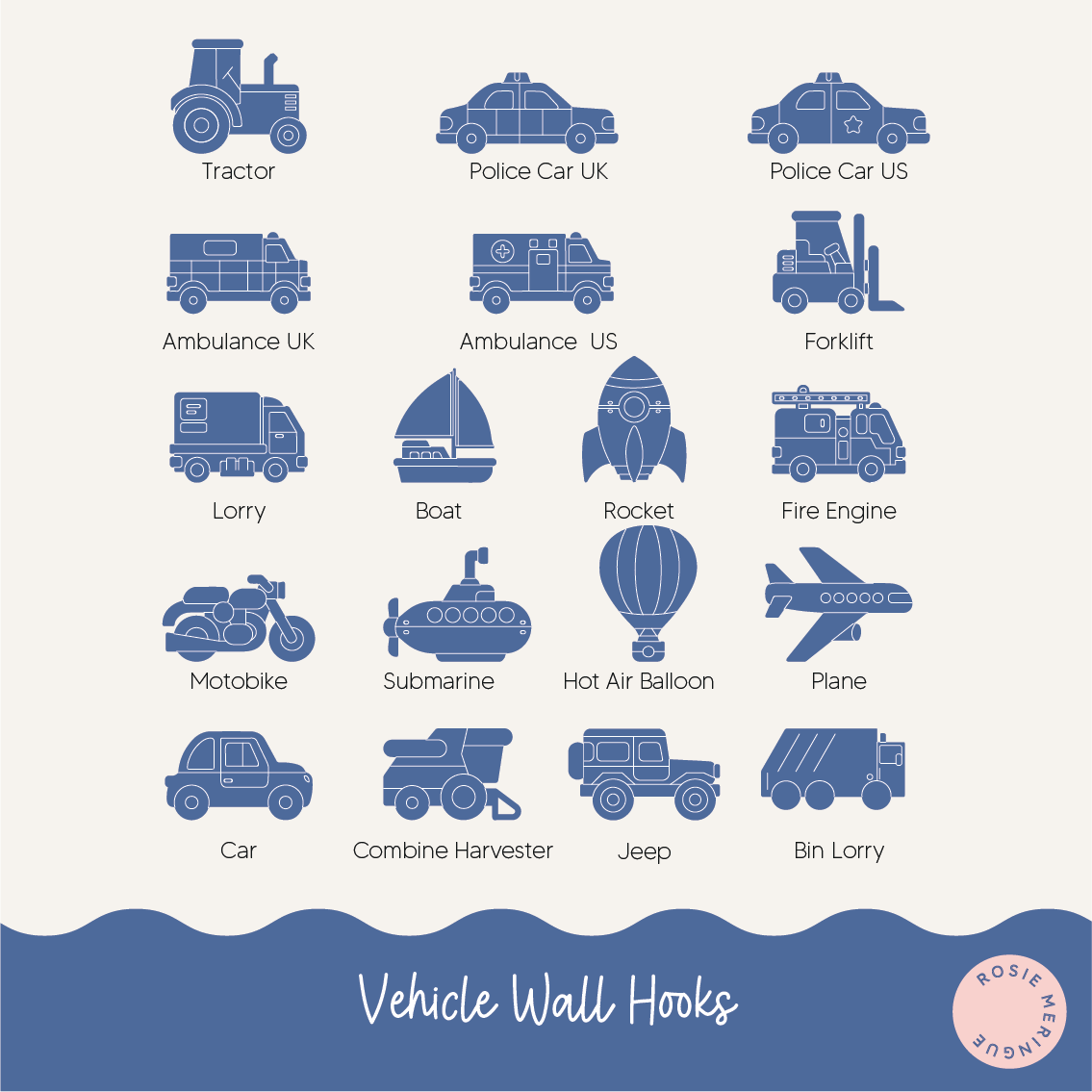 Vehicle Wall Hooks