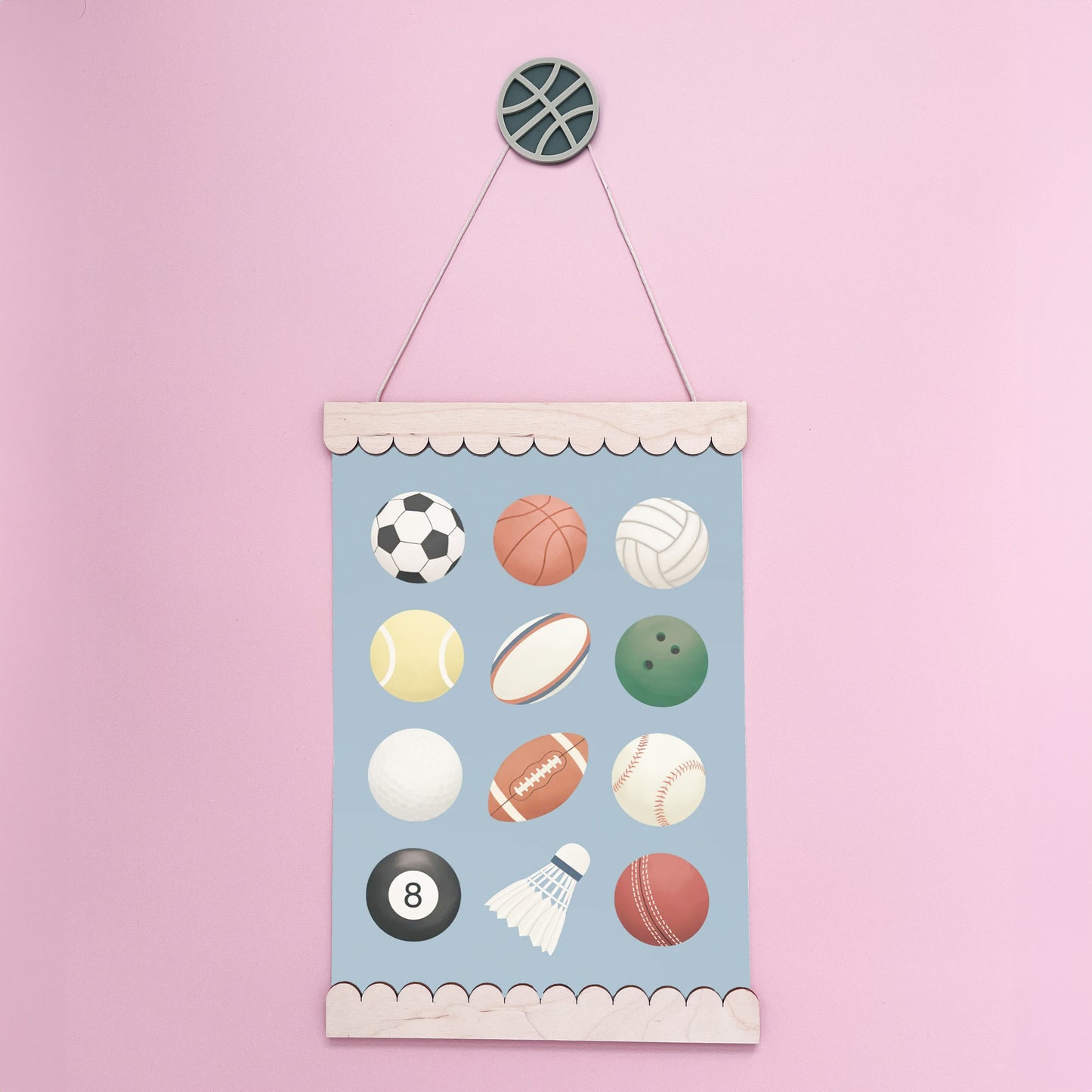 Outlined Acrylic Wall Hook