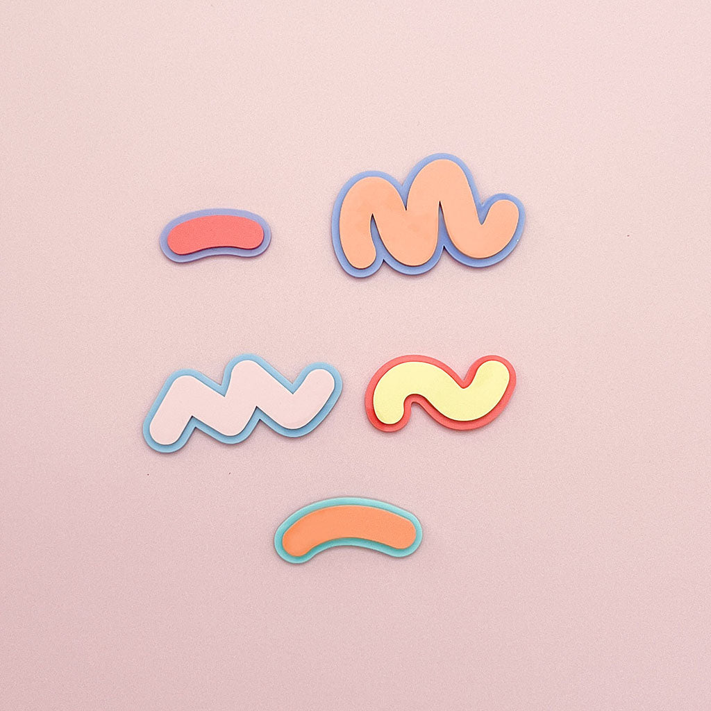 Wiggly Acrylic Wall Hook