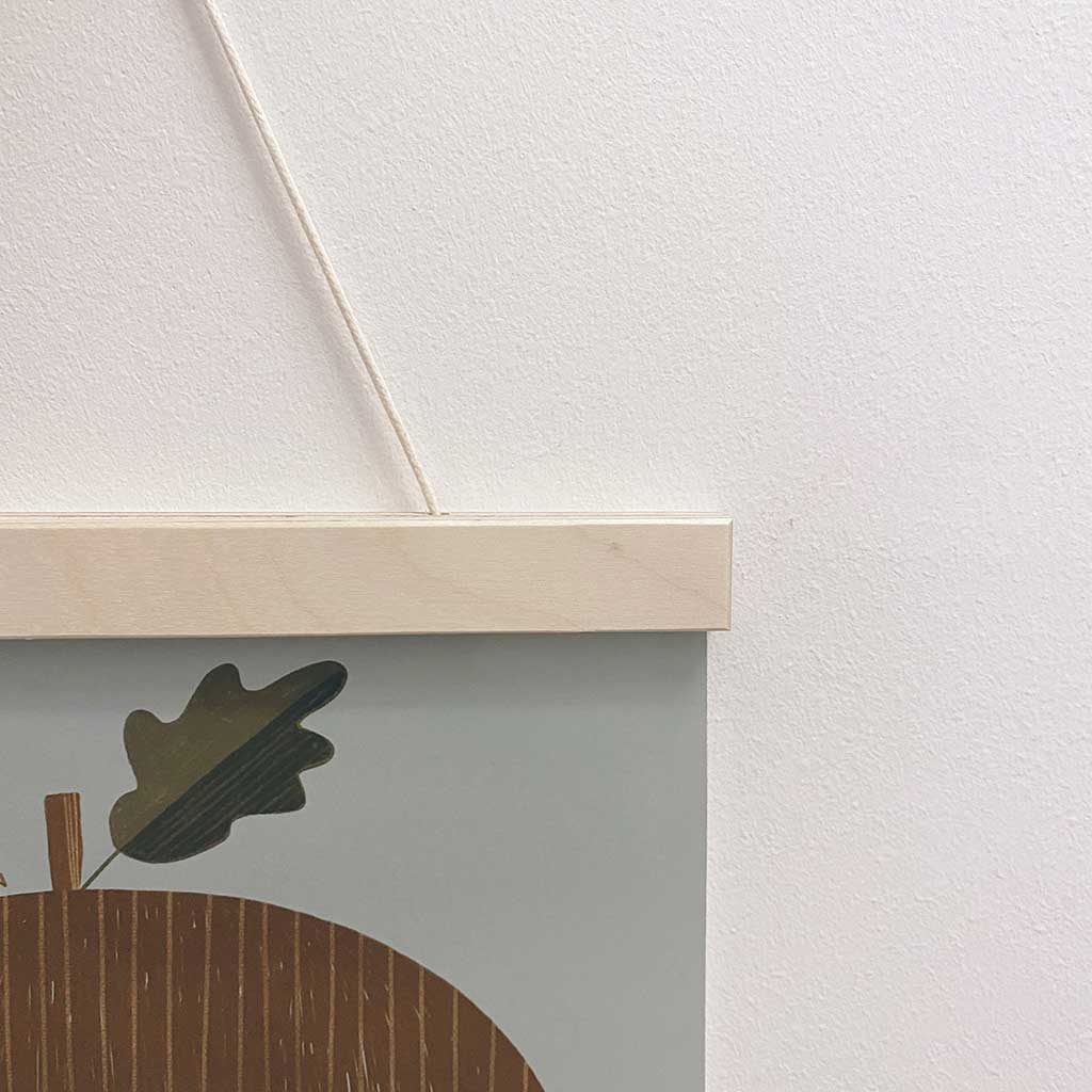 magnetic poster frame wooden