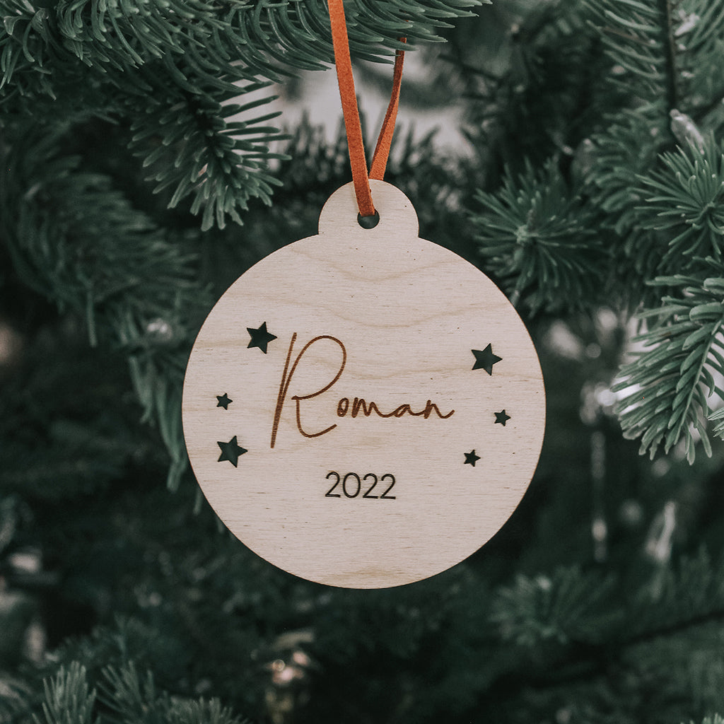 Personalised Name Bauble