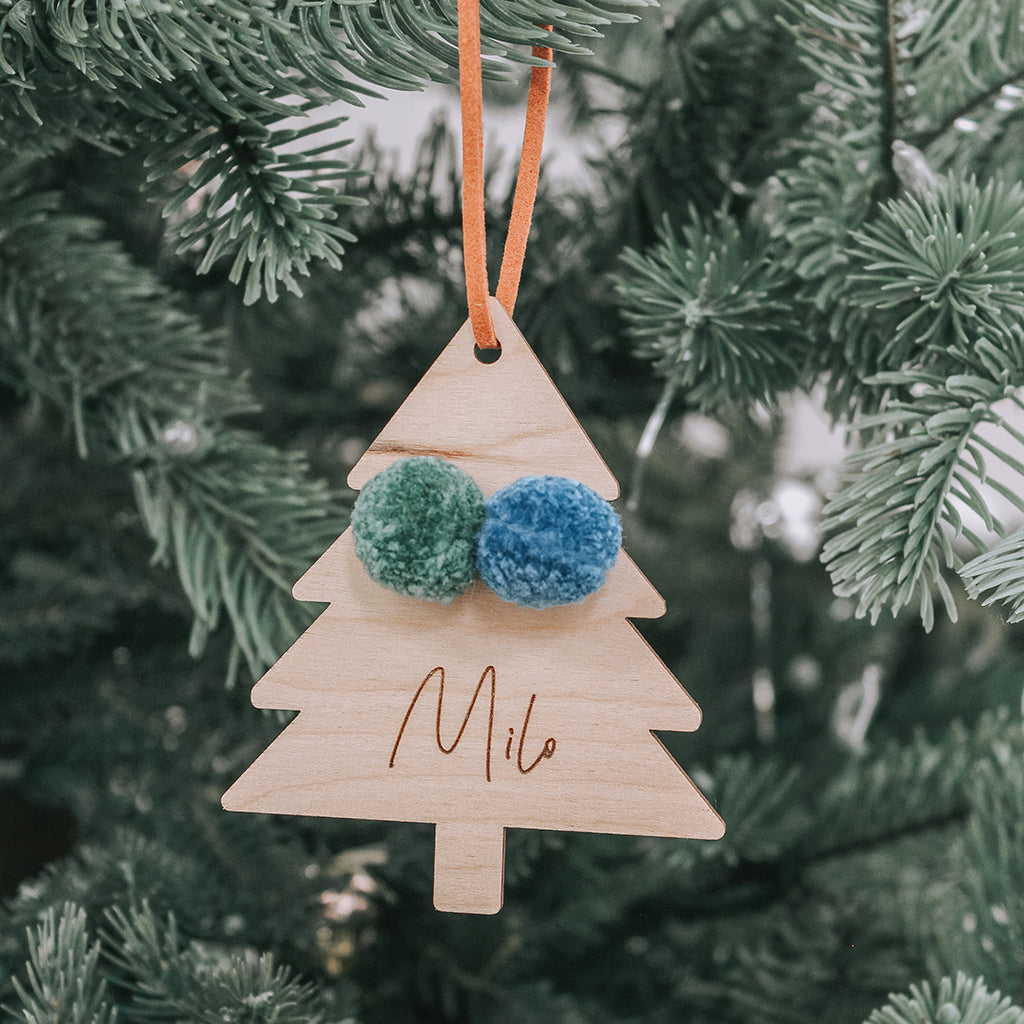 Pom Pom First Christmas Bauble