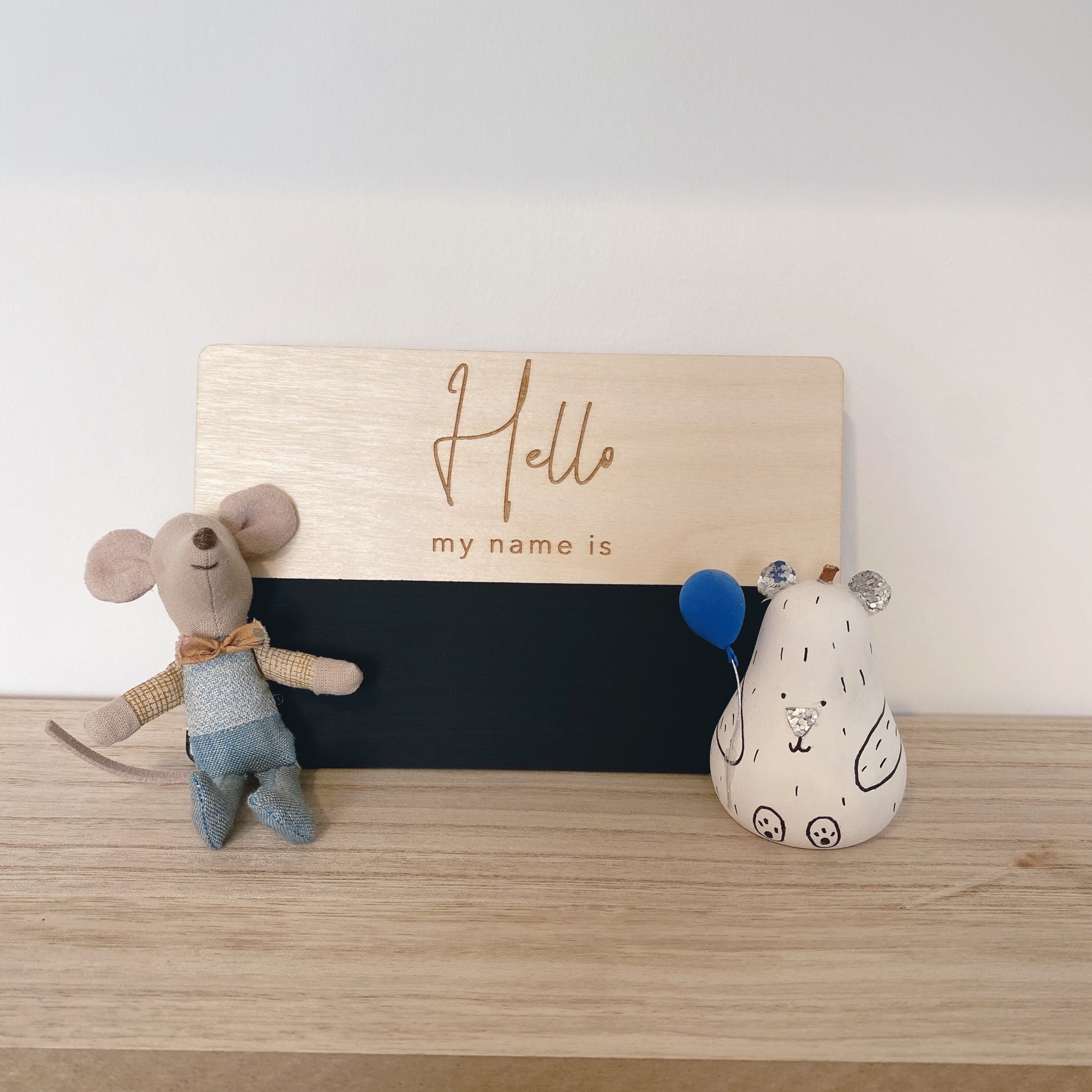 Name Announcement Plaque | Personalised Name Plaque