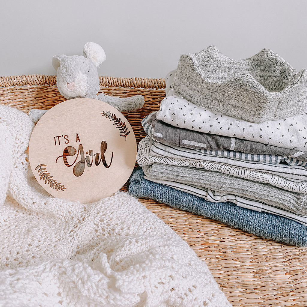 It's a Boy or Girl Announcement Plaque