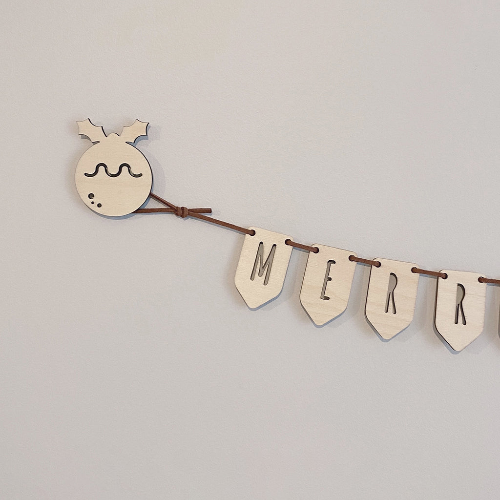Festive Wall Hooks | Wooden Christmas Decorations